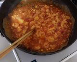 トマト卵ソースのエビチリ作り方4写真