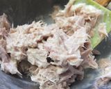 ツナマヨ明太の油揚げ巻き作り方1写真