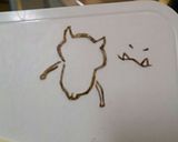 簡単すぎるオニなめこキャラ弁♪作り方1写真