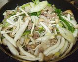 長ネギと豚肉の和風パスタ作り方6写真