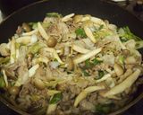 長ネギと豚肉の和風パスタ作り方7写真