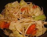 自宅で簡単＆お店の味　ソース焼きそば作り方3写真