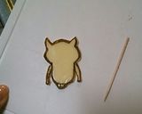 簡単すぎるオニなめこキャラ弁♪作り方2写真