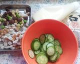 ちくわとお豆のサラダ作り方1写真