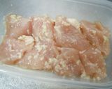 塩麹でしっとり蒸し鶏のサラダうどん♪作り方1写真