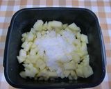 ★レンジでシナモンりんごを作りま~す。♪作り方1写真