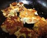 簡単おかず鶏バーグ　ダイエットにも作り方5写真