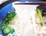 冷たい♪ささみと夏野菜の鶏ガラそうめん作り方6写真