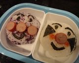 キャラ弁★簡単アンパンマンとこむすびﾏﾝ作り方4写真