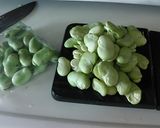 冷たい❤昆布茶入りそら豆乳スープ♬作り方1写真