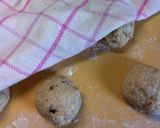 カシューナッツと干柿のライ麦パン作り方2写真