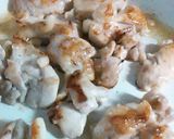 なすと鶏肉のガリバタポン炒め作り方3写真