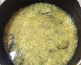 茄子とふんわり卵のコンソメスープ作り方4写真