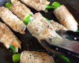 ஐ運動会♡オクラ豚肉巻き♪ポテト入りஐஃ作り方6写真