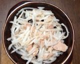 ツナ大根の豆腐ソースでグラタン風♡作り方1写真