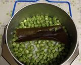 ハンゴーコンロでえんどうごはん!作り方6写真