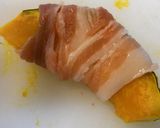 香ばしい！かぼちゃ&豚バラ肉★肉巻き★作り方3写真