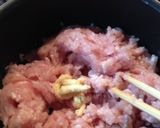 鶏そぼろご飯作り方1写真