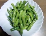 いんげんぎらいの子に、マーガリン炒めを♬作り方4写真