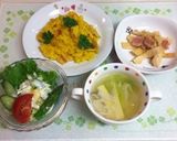 たけのこでパエリア風作り方9写真
