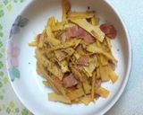 たけのことベーコン洋風炒め作り方3写真