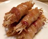 人参豚バラ巻き♪お弁当.BBQ作り方16写真