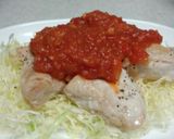 トマトソースのチキンソテー作り方7写真