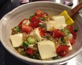 ☆ヘルシーなネバネバ変わり豆腐サラダ〜☆作り方2写真