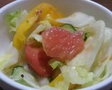 夏にぴったり☆グレープフルーツサラダ☆作り方3写真