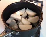 鶏肉団子と大根の煮物作り方2写真