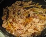 チリソースで焼き肉作り方1写真