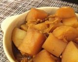 鶏肉団子と大根の煮物作り方7写真