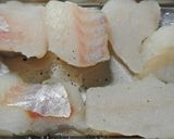 トマトとオブでヘルシータラのパン粉焼き作り方1写真