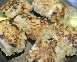 トマトとオブでヘルシータラのパン粉焼き作り方8写真
