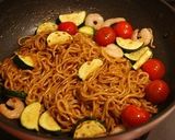 自宅で簡単＆お店の味　カレー焼きそば作り方5写真