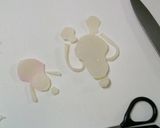 もっと手軽に!なめこ達のキャラ弁♪作り方1写真