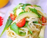 超シンプル！トマトと大葉で和風冷製パスタ作り方7写真