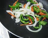 麻婆スパゲティー作り方2写真