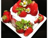子供が作る簡単苺ケーキ作り方5写真