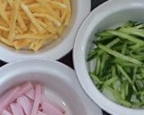 (σ・∀・)σ 「春雨サラダ」中華サラダ作り方2写真