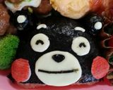 簡単 キャラ弁 「くまもん♡」作り方2写真