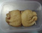 低糖質＊ｵｵﾊﾞｺ使用＊ﾁｰｽﾞ＆餅巾着作り方11写真