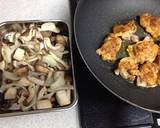 チキンときのこのカレー風味クリーム煮作り方3写真