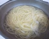 レモン醤油とにんにくで絶品✽冷製パスタ作り方1写真