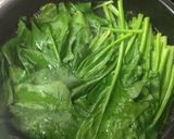 簡単☆ほうれん草の麺つゆ浸し☆作り方1写真