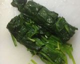 簡単☆ほうれん草の麺つゆ浸し☆作り方2写真