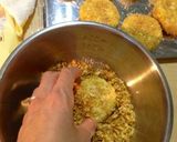焼きコロッケ♡ベーコンとコーン＆チーズ作り方9写真