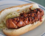 ☆超簡単！食べるラー油でホットドッグ☆作り方6写真