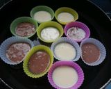 簡単フライパンdeチーズ&ココア蒸しパン作り方11写真