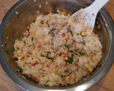 夏バテ節約に！梅とさんま缶の混ぜごはん作り方5写真